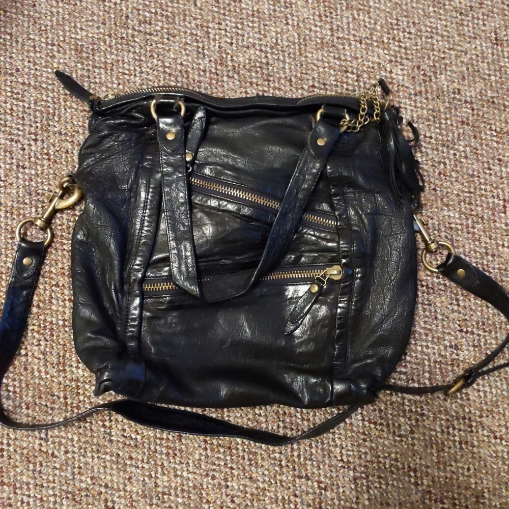 Olivia Harris Black Tote Bag